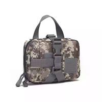 MOLLE-Compatible Tactical Handle Pouch with Buckle Closure